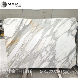 2021 New Italian Calacatta Gold Marble For Bathroom Design