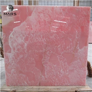 2021 Popular Luxury Natural Pink Onyx For countertops