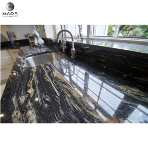 Cosmic Black Granite Countertop Kitchen Top