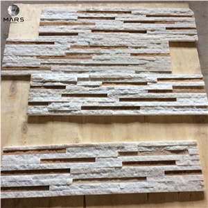Exterior Wall Water Stone Series White  Natural Stone