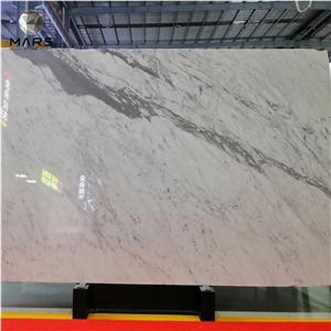 Factory Price Natural Statuario White Bianco Marble For Wall