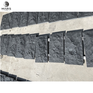 New Chinese ZP Black Granite Mushroom Surface Tiles For Wall