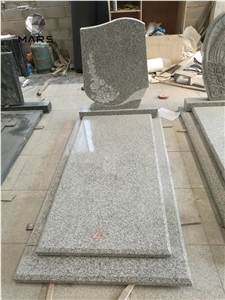 Nice Cheap Heart Headstone G623 Granite Modern Tombstone