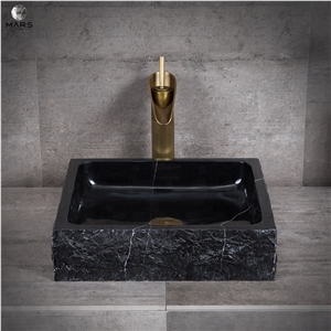 Popular Cheap Irregular Marble Stone Sink Bathroom Sink