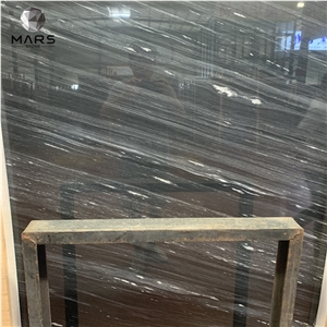 Popular China Cartier Grey Marble Slabs With White Veins