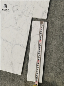 Popular Rectangle Polished White Carrara Pattern Backsplash