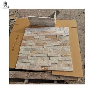 Rusty Yellow Stone Cladding Tile FasadeExteriorCulturalStone