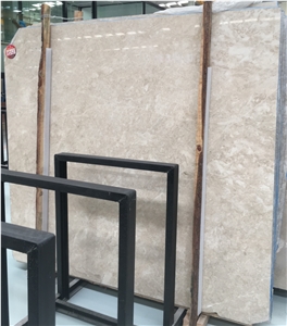 Turkey Cappuccino Classical Light Beige Marble Slabs