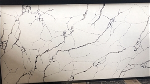 2021 New Model Grey calacatta quartz countertop slab price