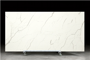 Artificial quartz stone big beautiful slab for sales