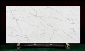 Beautiful vein Quartz stone slab for sales in Malaysia