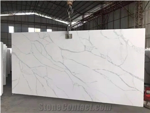 Calacatta Quartz Surface 3Cm Malaysia Stone Factory
