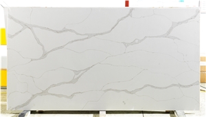 New nature style marble like Calacatta quartz slab