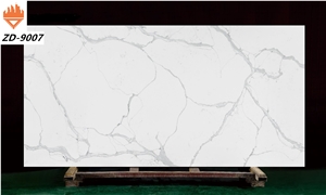 quartz solid surface slab 9007