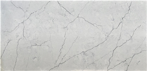 Wholesale Artificial Stone Calacatta White Quartz Slab