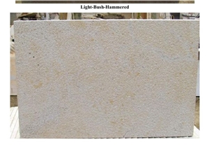 Bijolia Beige Limestone, light bush hammered 