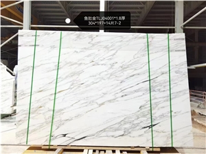 China calacatta white marble wall cladding