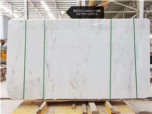 China calacatta white marble wall cladding