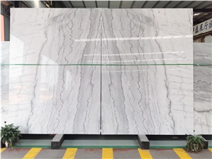 Guangxi white marble wall covering