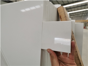 super white quartz slabs engineer stone for countertop