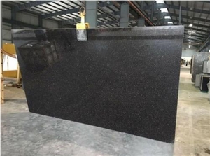  Black Galaxy Granite India Slabs Tiles