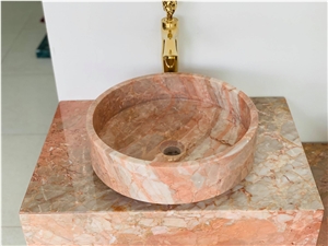 Natural Stone Rectangle Round Square Basin Sink 