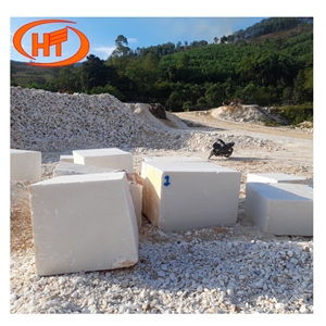 Premium Quality Snow White Marble Block Stone From Vietnam