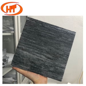 Vietnam Crystal Black Marble Big Slab, Tile 