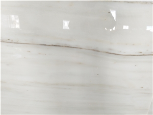 300X300x10mm Thin Straight Vine White Marble Tiles 