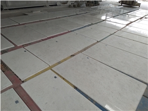 Airport Floor Thassos White Marble Tile Slab