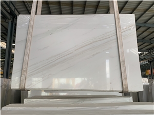 Bianco Sevic Marble Vanity Top Tiles Slabs 