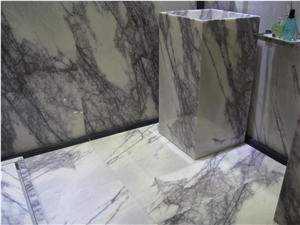 Milas Kavaklidere Lilac Marble Tile 600X300mm For Bathroom 