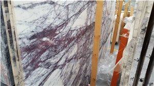 Milas Lilac Medium Marble Tiles Slabs Manufacturer