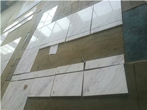 Polished Gloss Volakas marble tiles slabs for mall floor