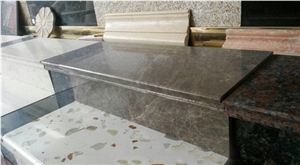 Brown Net Natural Marble Tiles & Slabs,Grey Marble In China