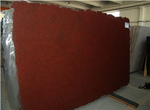 India Cut-To-Size Granite  For Imperial Red Granite Slab