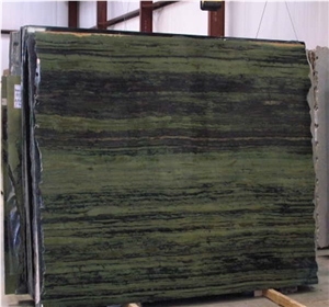 Verde Bamboo Granite Slabs & Tiles, Brazil Green Granite