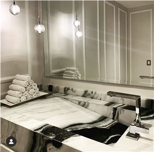 marble double sink vanity top panda residential bath top