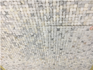 Marble Floor Design Mosaic Tile Calacatta Gold Kitchen Floor