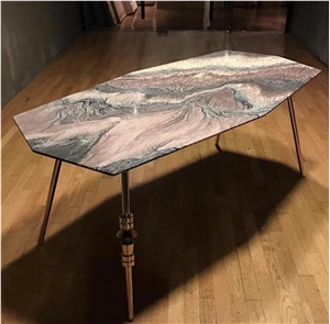 purple marble home dining table majestic ocean furniture top
