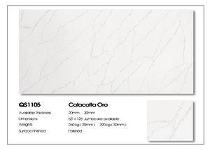 Calacatta Oro OEM ODM Artificial Stone for Countertops