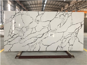 Calacatta Turin OEM ODM Artificial Stone Slab for Countertop