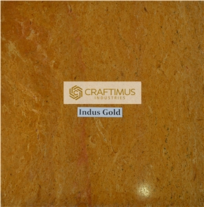 Indus Gold Marble Tiles, Slabs