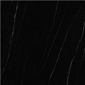  Black Marquina Marble Look Sintered Stone YB-M261221515