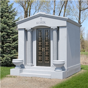 Granite mausoleum 001