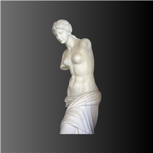 Royal White Marble Carving Venus Sculpture