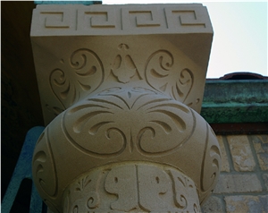 Cast Stone Custom Columns