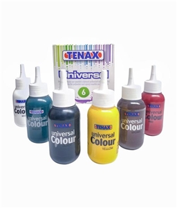 Tenax Universal Colour Set - 6 x 75ml Tubes Color Enhancer