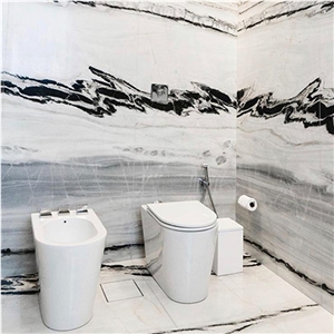 Bianco Milano Marble Bathroom Decoration