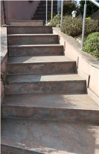 Granite Steps, Deck Stairs